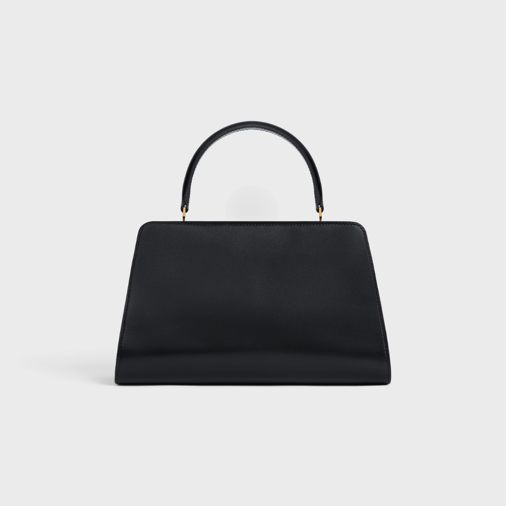 Classic Cln Antn Medium Bag – Natural Satin Calfskin Leather
