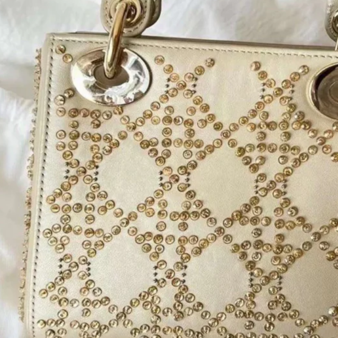 Mini Lady Bag with Bead Embroidery